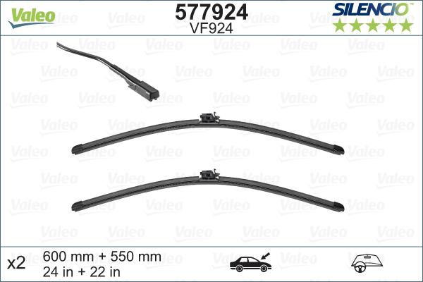 Valeo 577924 - Wiper Blade onlydrive.pro