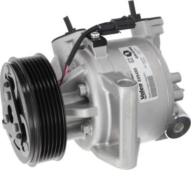 Valeo 699495 - Compressor, air conditioning onlydrive.pro