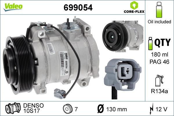 Valeo 699054 - Kompressor,kliimaseade onlydrive.pro