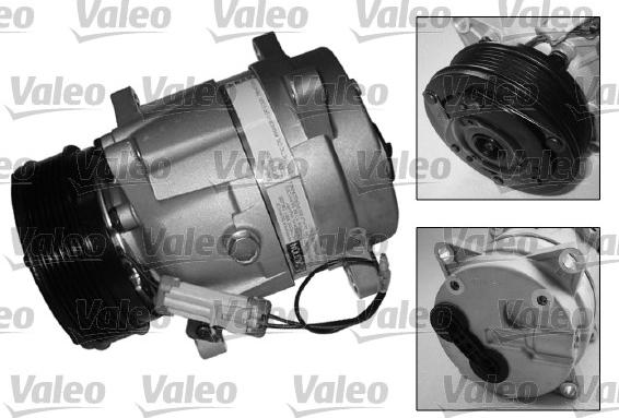 Valeo 699155 - Compressor, air conditioning onlydrive.pro
