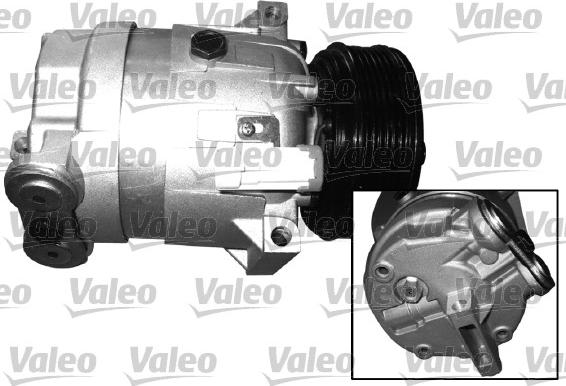 Valeo 699102 - Компрессор кондиционера onlydrive.pro