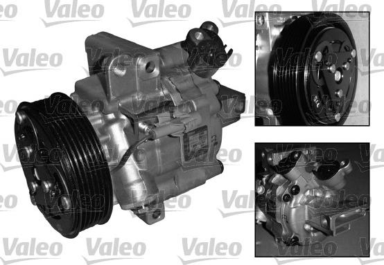 Valeo 699393 - Compressor, air conditioning onlydrive.pro