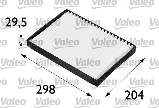 Valeo 698606 - Filtras, salono oras onlydrive.pro