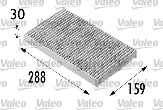 Valeo 698687 - Filter, interior air onlydrive.pro
