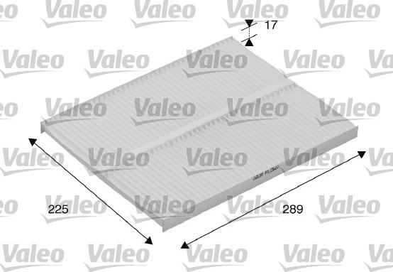 Valeo 698167 - Suodatin, sisäilma onlydrive.pro