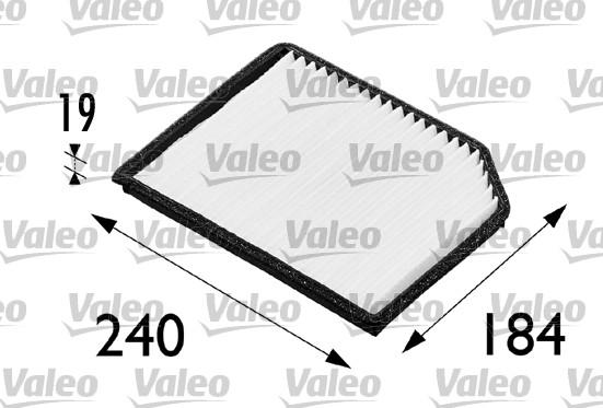 Valeo 698173 - Filter, interior air onlydrive.pro