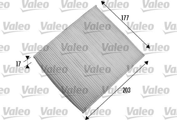 Valeo 698866 - Filter,salongiõhk onlydrive.pro