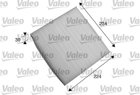 Valeo 698868 - Filtras, salono oras onlydrive.pro