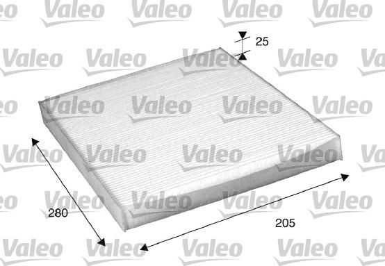 Valeo 698885 - Filter, interior air onlydrive.pro