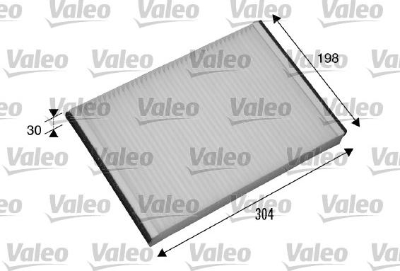 Valeo 698874 - Filter, interior air onlydrive.pro