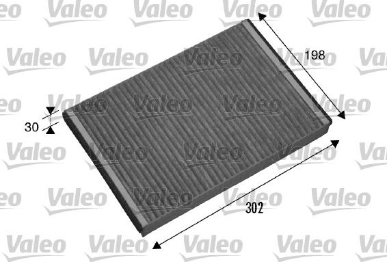 Valeo 698875 - Filter, interior air onlydrive.pro