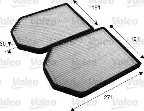 Valeo 698790 - Filtras, salono oras onlydrive.pro