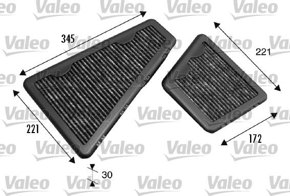 Valeo 698793 - Filtras, salono oras onlydrive.pro