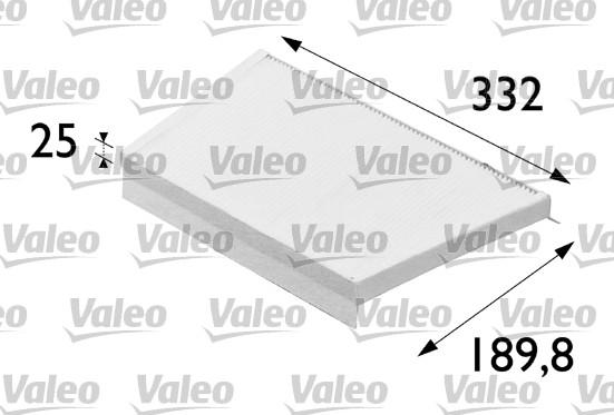 Valeo 698700 - Suodatin, sisäilma onlydrive.pro