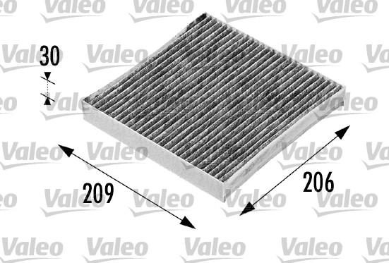 Valeo 698715 - Filter, interior air onlydrive.pro