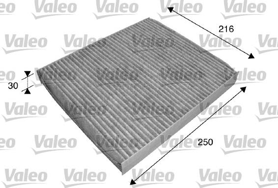 Valeo 698739 - Filter, interior air onlydrive.pro