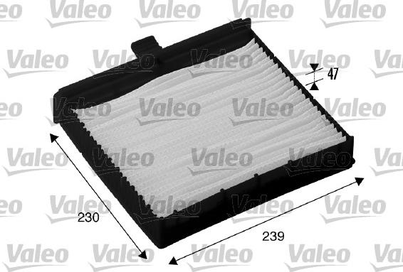 Valeo 698736 - Filter, interior air onlydrive.pro