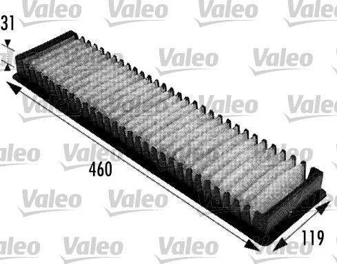 Valeo 698725 - Filtras, salono oras onlydrive.pro