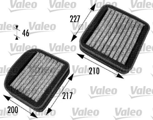 Valeo 698772 - Filter, interior air onlydrive.pro