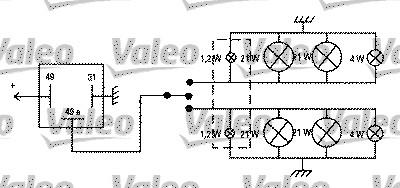 Valeo 641422 - Pagrieziena signāla pārtraucējs onlydrive.pro