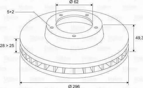 BOSCH 0 986 479 617 - Brake Disc onlydrive.pro