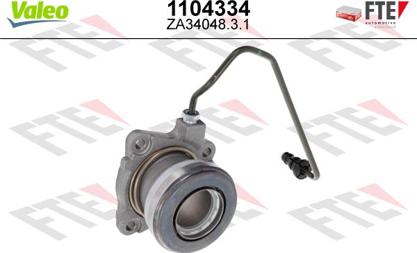 Valeo 1104334 - Central Slave Cylinder, clutch onlydrive.pro