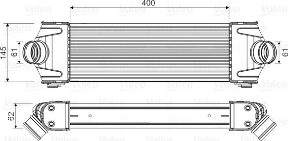 Valeo 818550 - Intercooler, charger onlydrive.pro