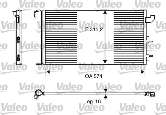 Valeo 818162 - Kondensaator,kliimaseade onlydrive.pro