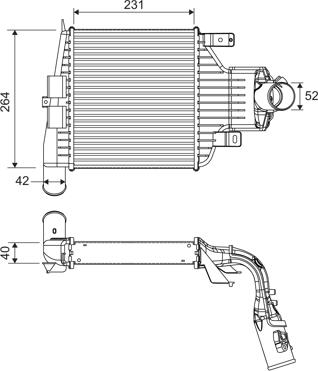 Valeo 818395 - Intercooler, charger onlydrive.pro