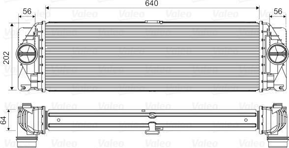 Valeo 818341 - Intercooler, charger onlydrive.pro