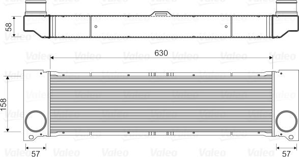 Valeo 818356 - Intercooler, charger onlydrive.pro