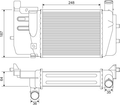 Valeo 818369 - Intercooler, charger onlydrive.pro