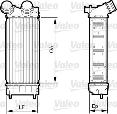 Valeo 818226 - Intercooler, charger onlydrive.pro