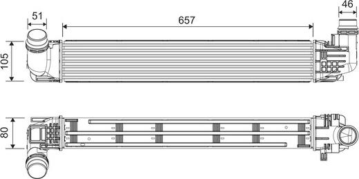 Valeo 818228 - Intercooler, charger onlydrive.pro