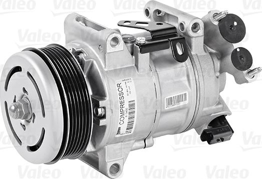 Valeo 813430 - Compressor, air conditioning onlydrive.pro