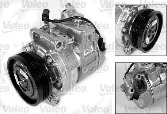 Valeo 813194 - Компрессор кондиционера onlydrive.pro