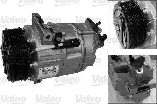 Valeo 813144 - Compressor, air conditioning onlydrive.pro