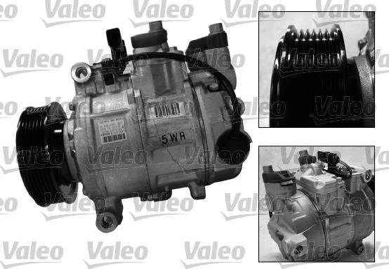 Valeo 813150 - Compressor, air conditioning onlydrive.pro