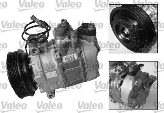 Valeo 813166 - Compressor, air conditioning onlydrive.pro