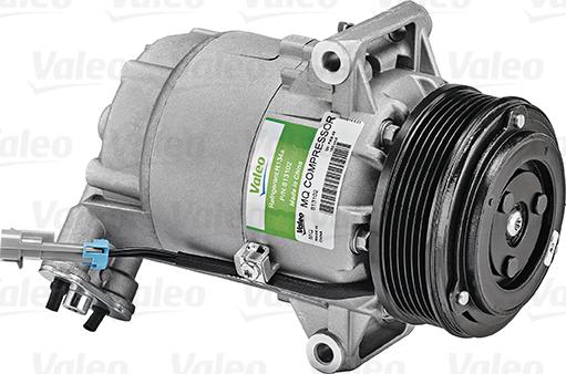 Valeo 813102 - Compressor, air conditioning onlydrive.pro