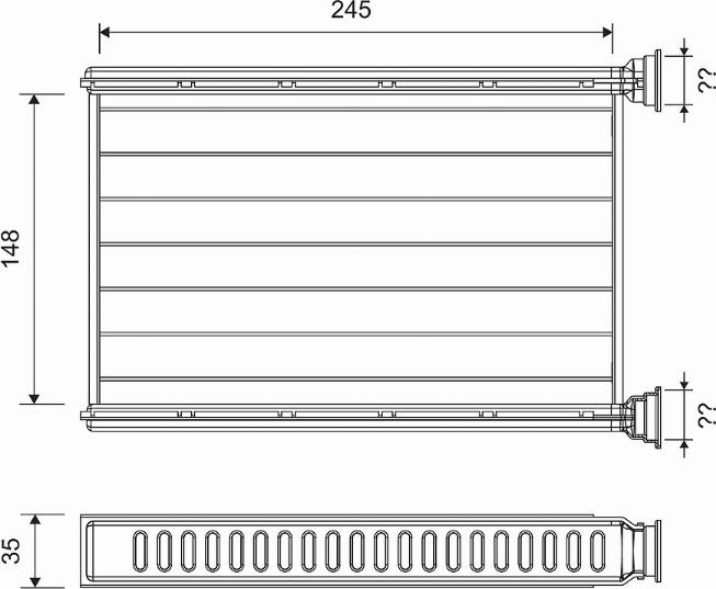 Valeo 812401 - Теплообменник, отопление салона onlydrive.pro