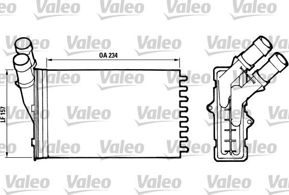 Valeo 812005 - Radiator, engine cooling onlydrive.pro