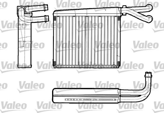 Valeo 812251 - Heat Exchanger, interior heating onlydrive.pro