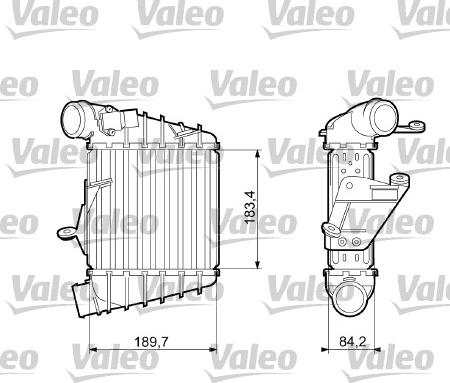 Valeo 817556 - Intercooler, charger onlydrive.pro