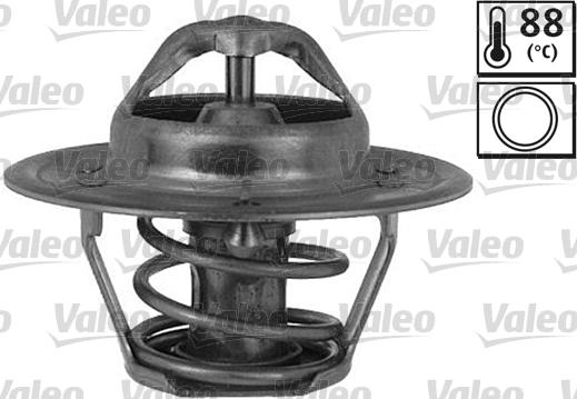 Valeo 820049 - Coolant thermostat / housing onlydrive.pro