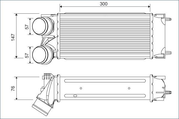 Valeo 822925 - Intercooler, charger onlydrive.pro