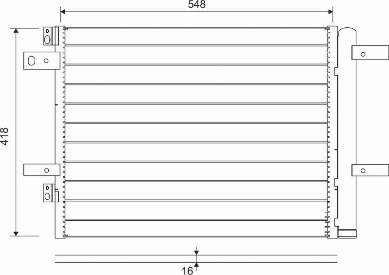 Valeo 822564 - Kondensaator,kliimaseade onlydrive.pro