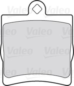 Valeo 301444 - Тормозные колодки, дисковые, комплект onlydrive.pro