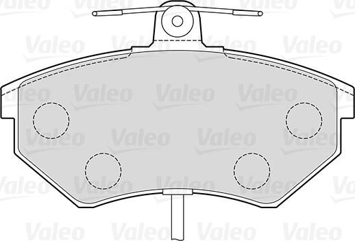 Valeo 301484 - Jarrupala, levyjarru onlydrive.pro