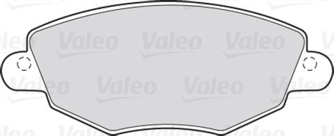 Valeo 301433 - Jarrupala, levyjarru onlydrive.pro